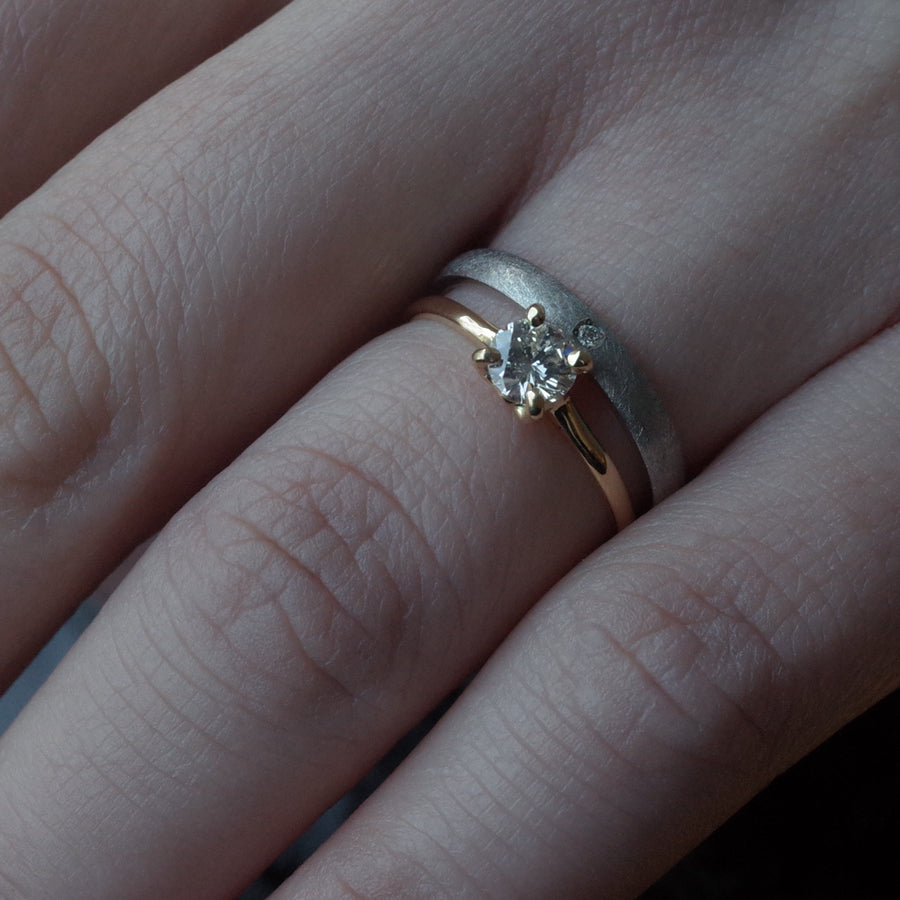 K18 Diamond Ring No.1509