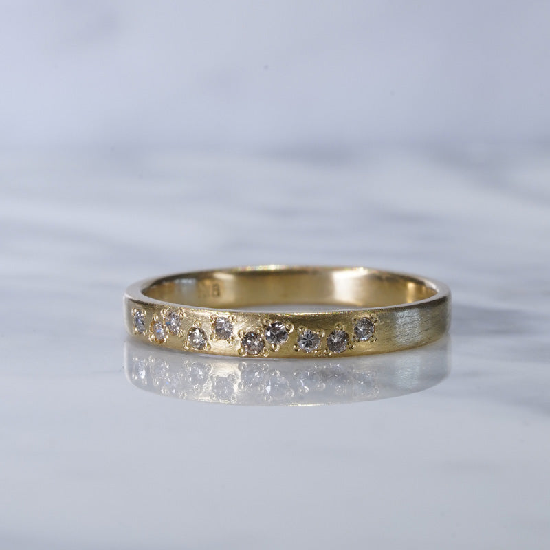 K18 Diamond Ring  №1539