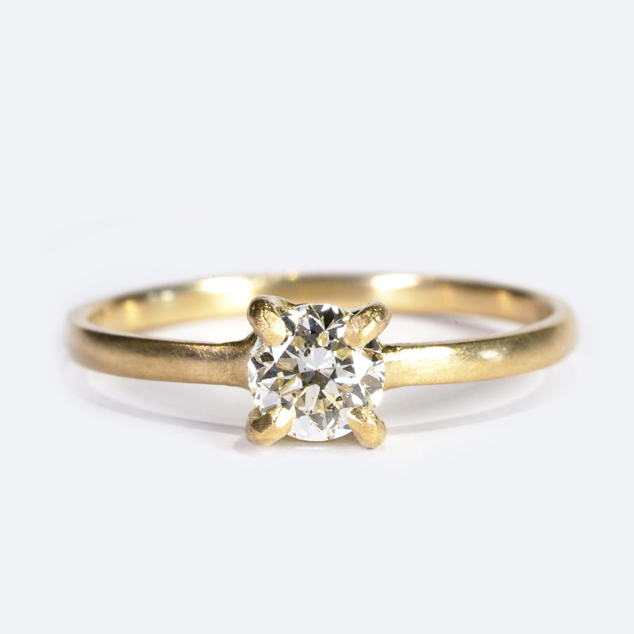 K18 Diamond Ring  №1541