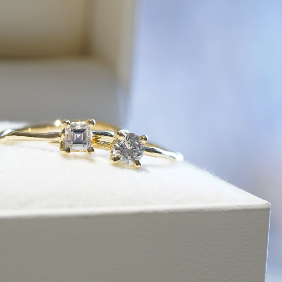 K18 Diamond Ring  №1551