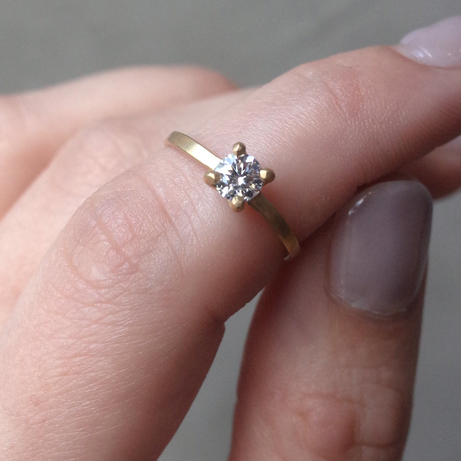 K18 Diamond Ring No.1509