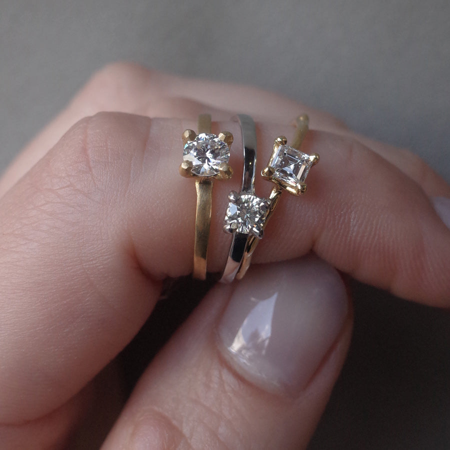 K18 Diamond Ring No.1509