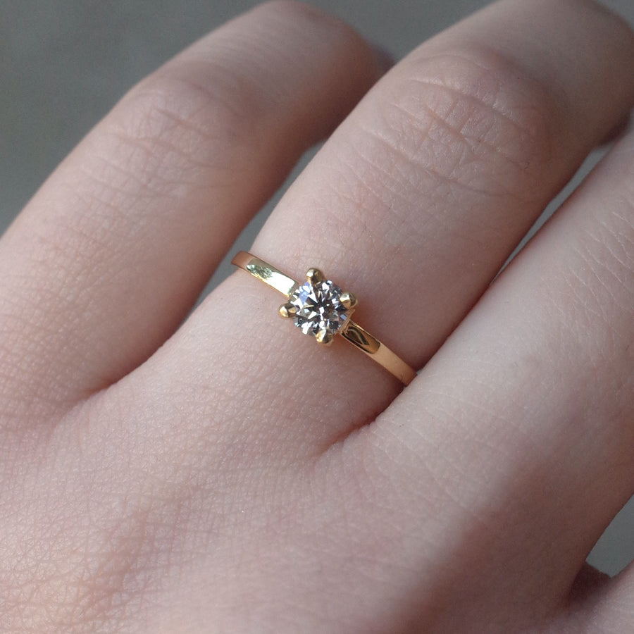 K18 Diamond Ring No.1509