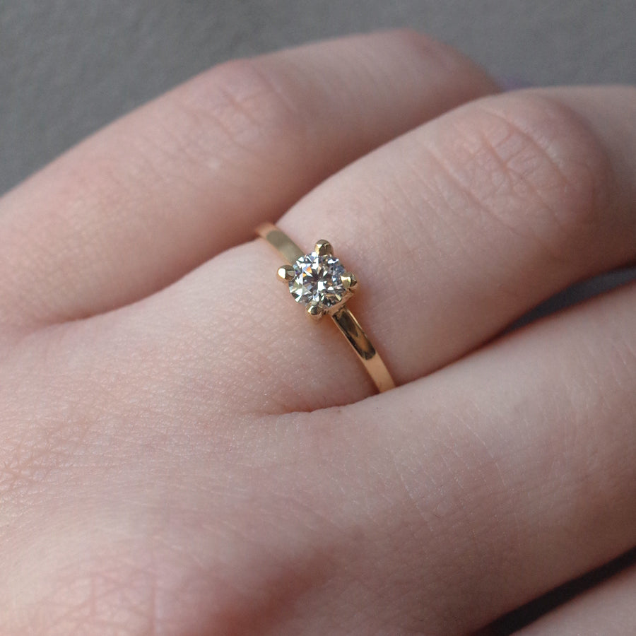 K18 Diamond Ring No.1509