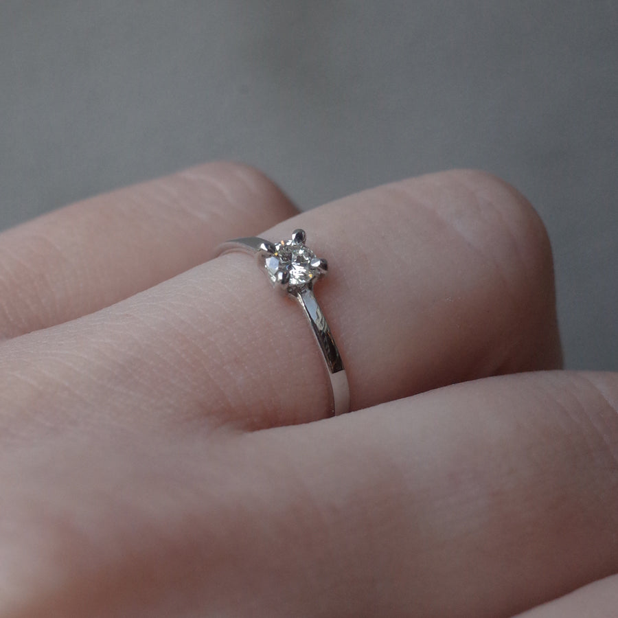 K18 Diamond Ring No.1509