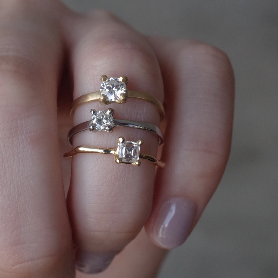 K18 Diamond Ring No.1509