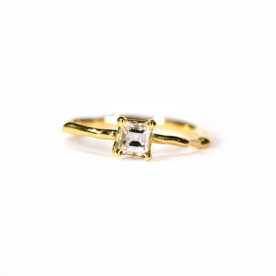 K18 Diamond Ring  №1559