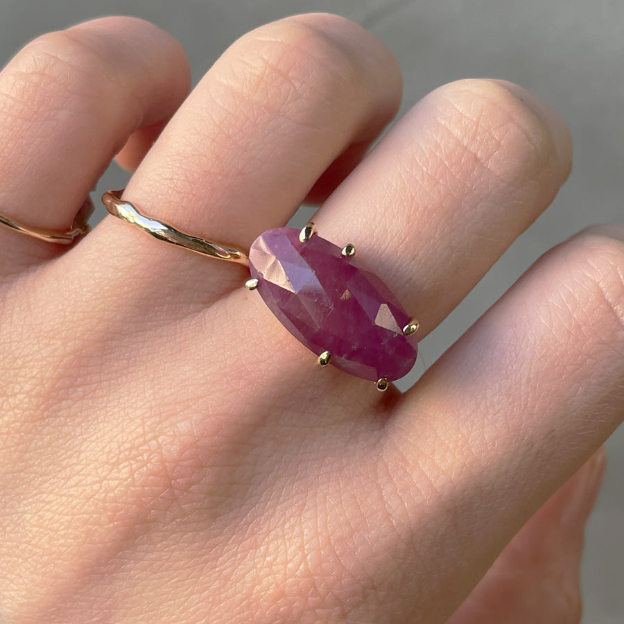 Charm Ring No.164/ Ruby