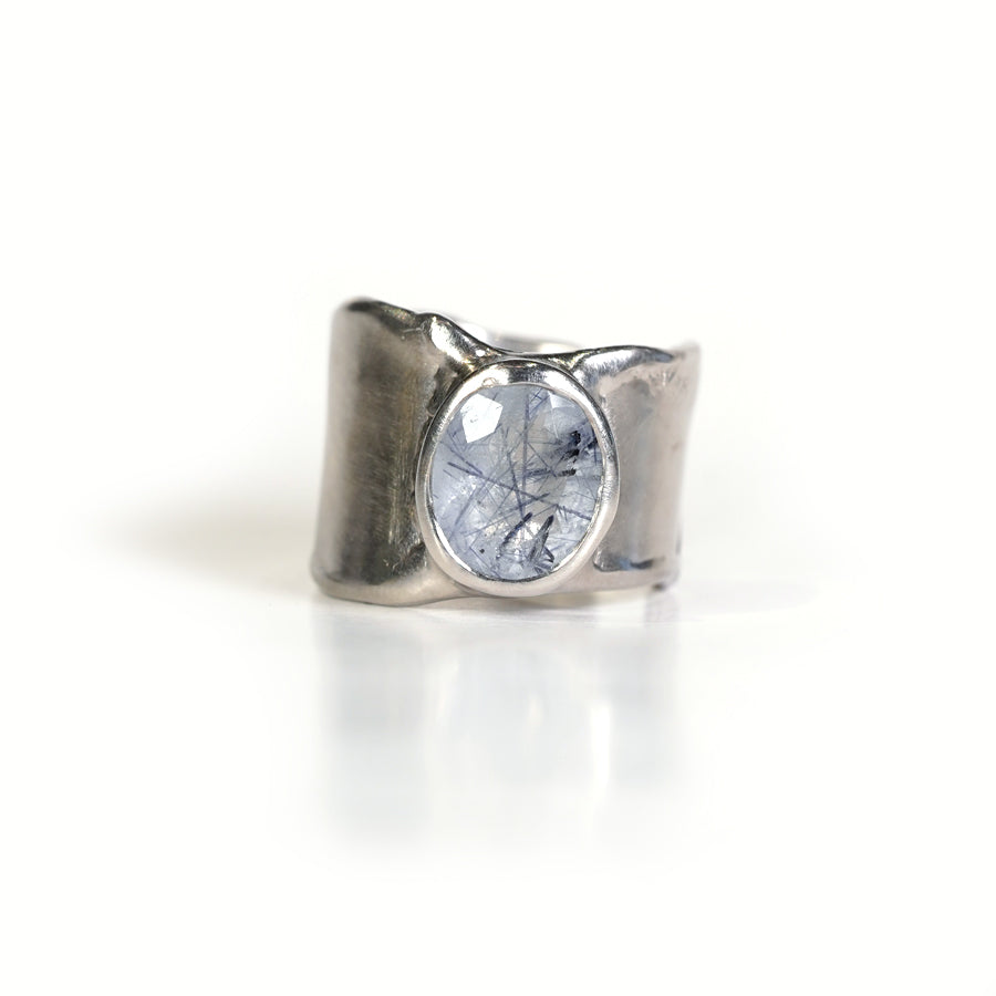 Charm Ring №1091 / Herkimer Diamond