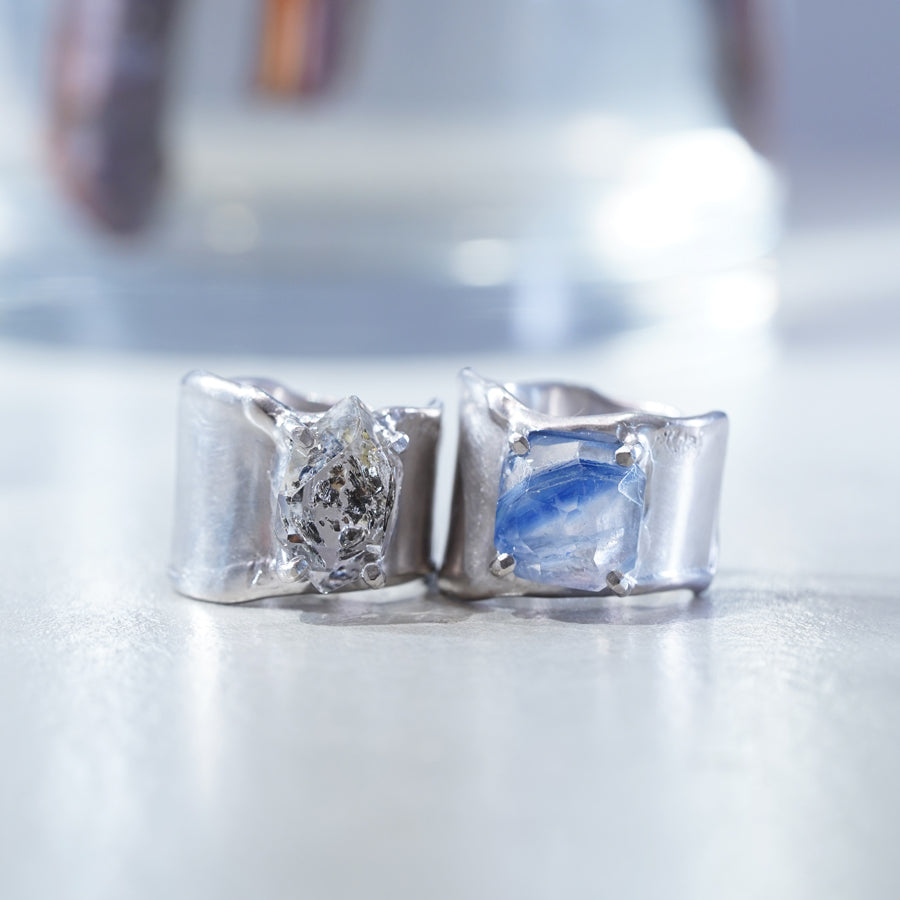 Charm Ring №1091 / Herkimer Diamond