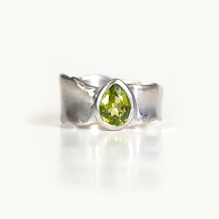 Charm Ring №1091 / Herkimer Diamond