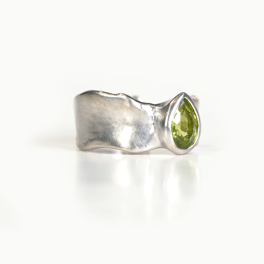 Charm Ring №1091 / Herkimer Diamond