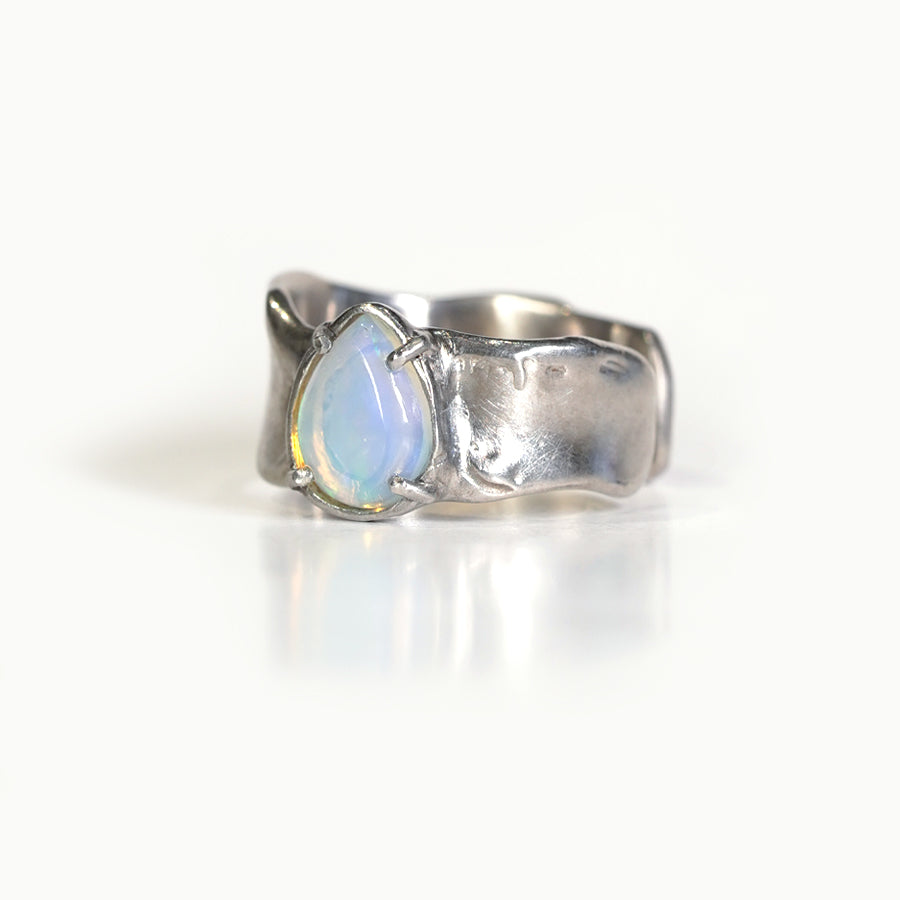 Charm Ring №1091 / Herkimer Diamond
