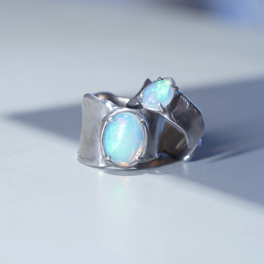 Charm Ring №1091 / Herkimer Diamond
