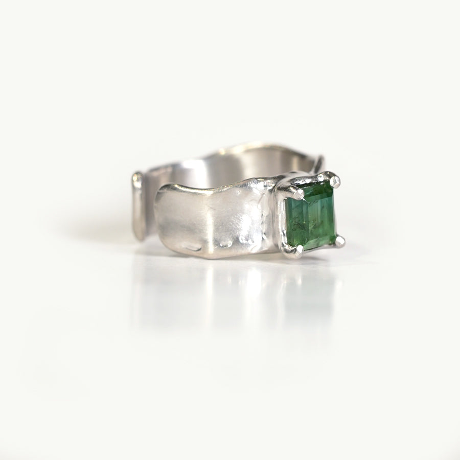 Charm Ring №1091 / Herkimer Diamond