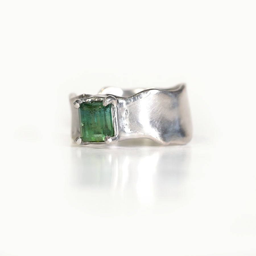 Charm Ring №1091 / Herkimer Diamond