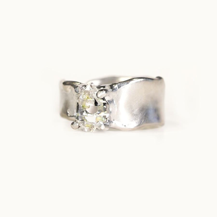 Charm Ring  №1723/ Herkimer Diamond