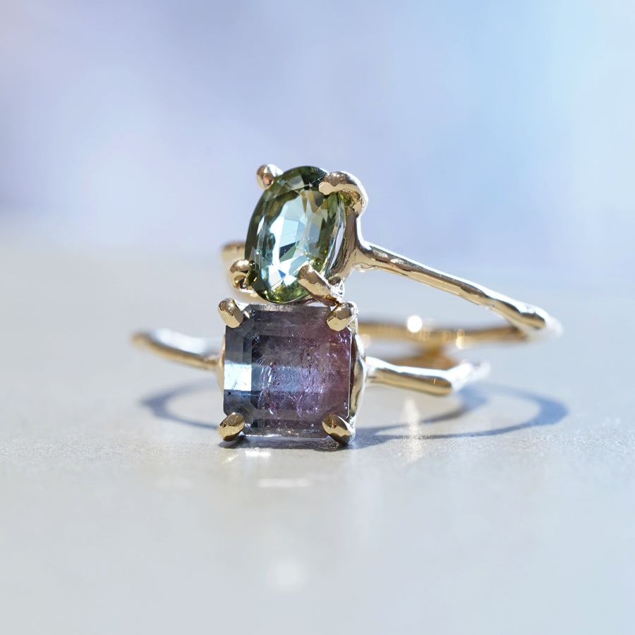 Charm Ring No.1728/  Tourmaline