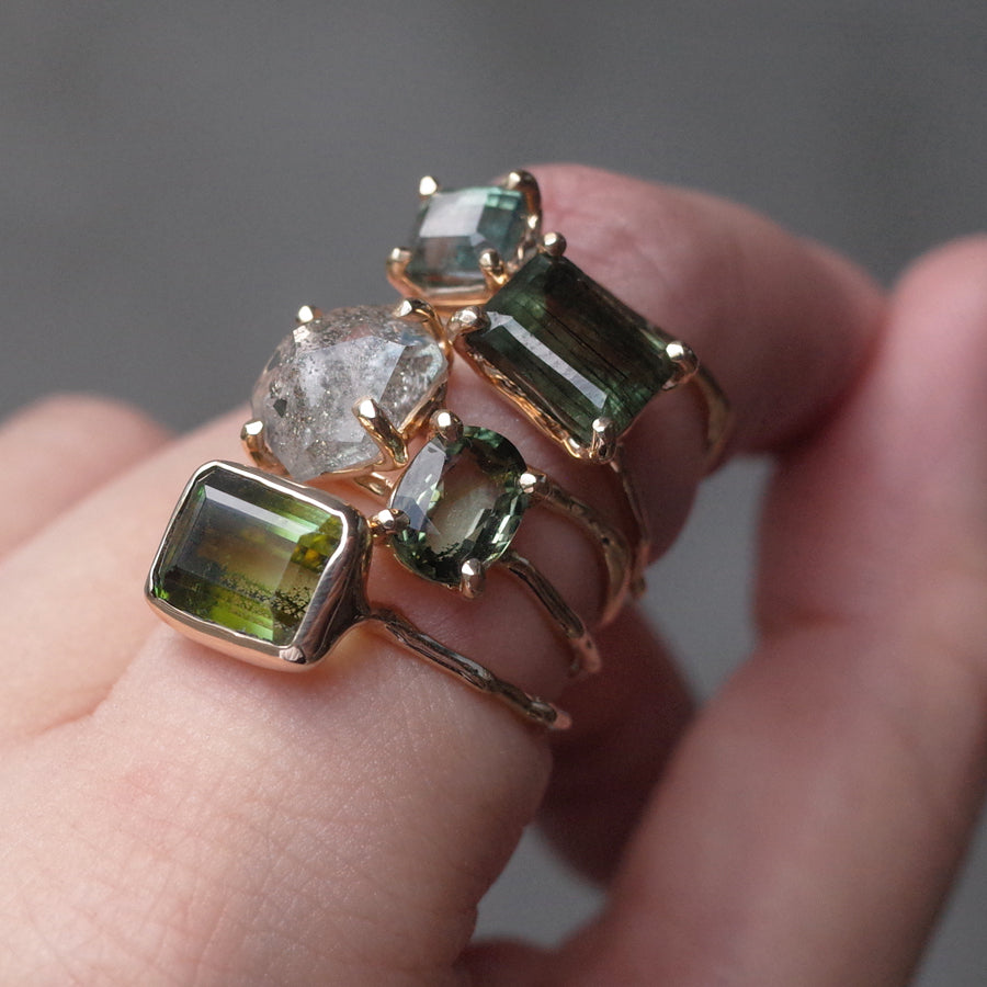 Charm Ring No.1747/ Tourmaline