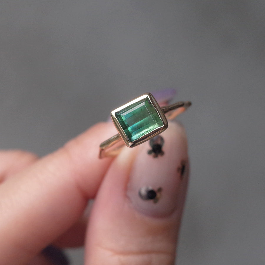 Charm Ring No.1748/ Tourmaline