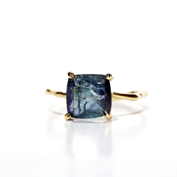 Charm Ring No.1751/ Indicolite Tourmaline