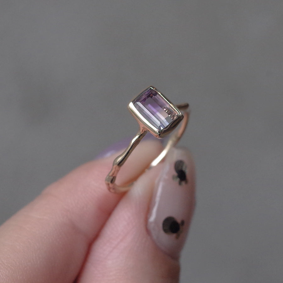 Charm Ring No.1754/ Amethyst