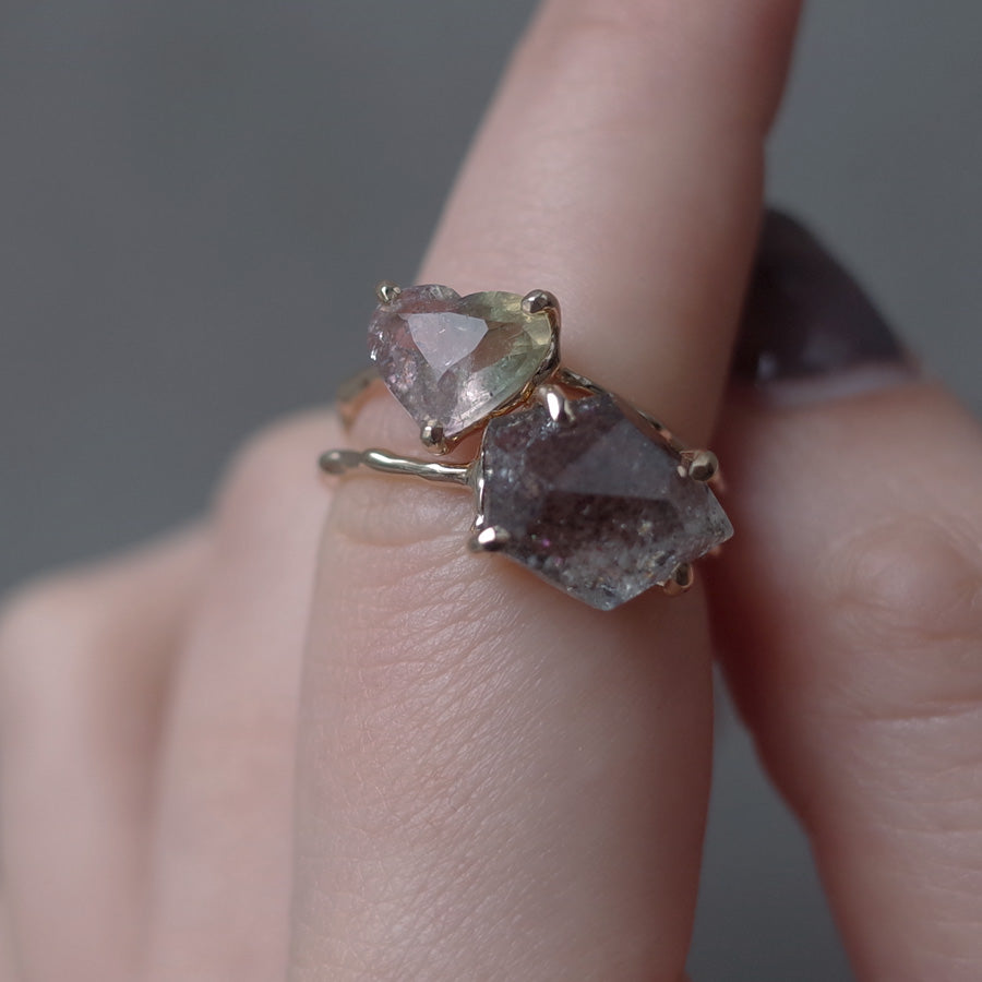 Charm Ring No.1766/  Tourmaline