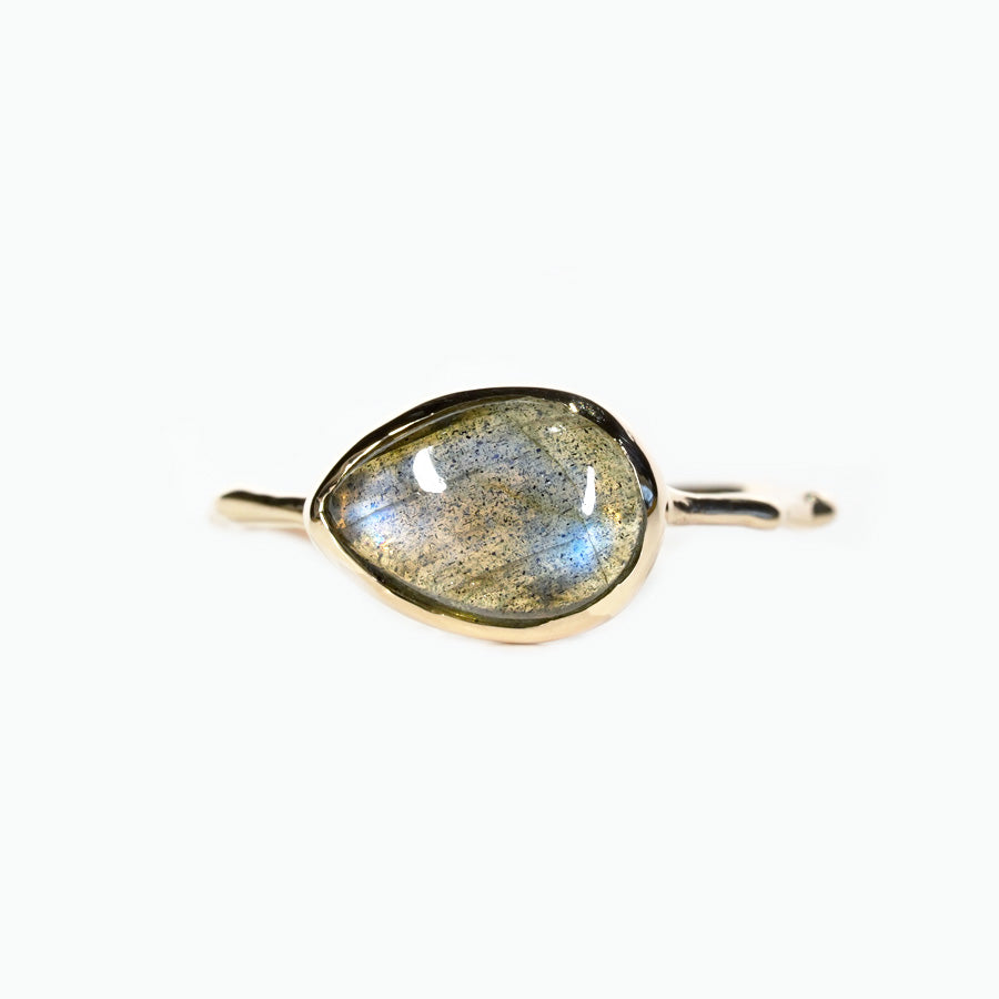 Charm Ring No.1773/ Labradorite