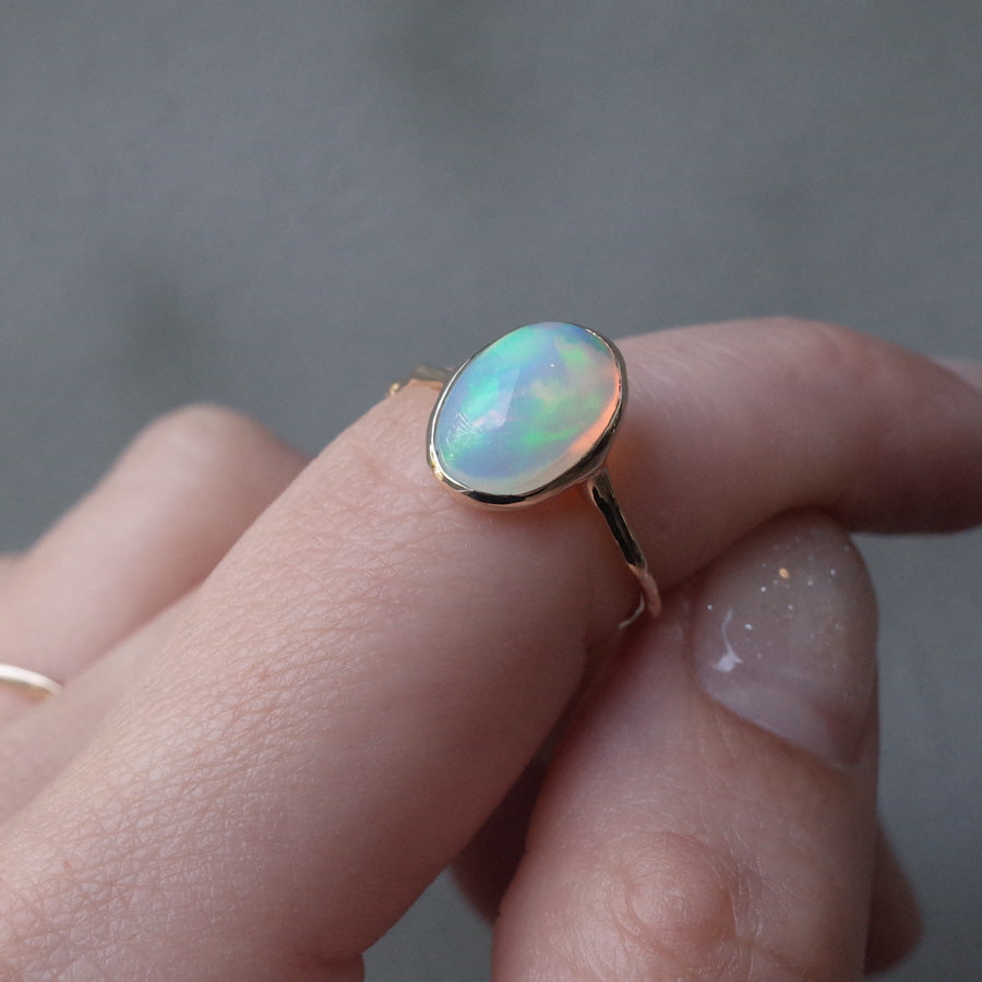 Charm Ring No.1777/  Opal