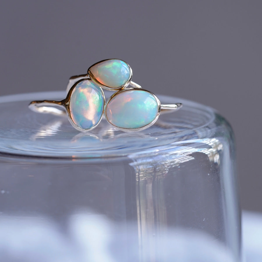 Charm Ring No.1779/  Opal