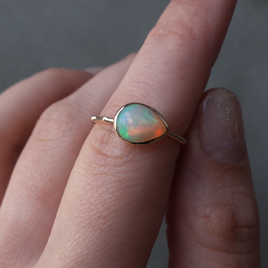 Charm Ring No.1779/  Opal