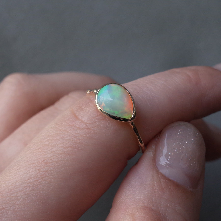 Charm Ring No.1779/  Opal