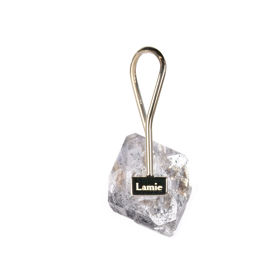 Bag ピアス  №1888/Herkimer Diamond