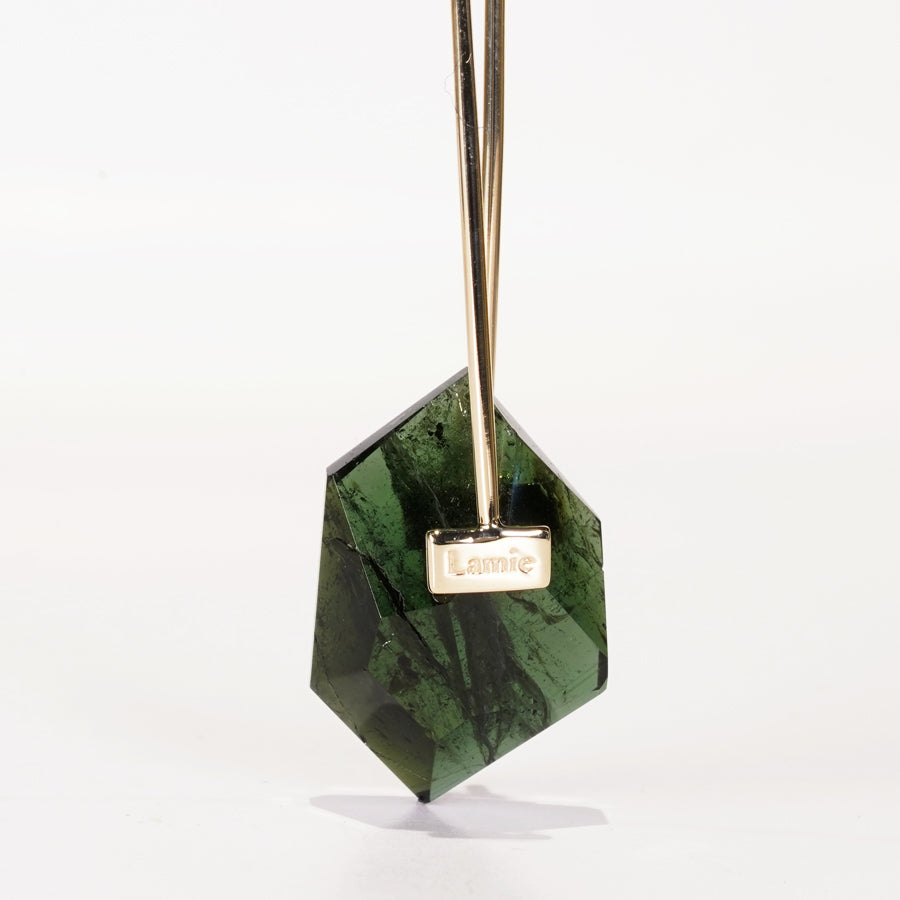 Bag Earrings No. 2022/ Tourmaline