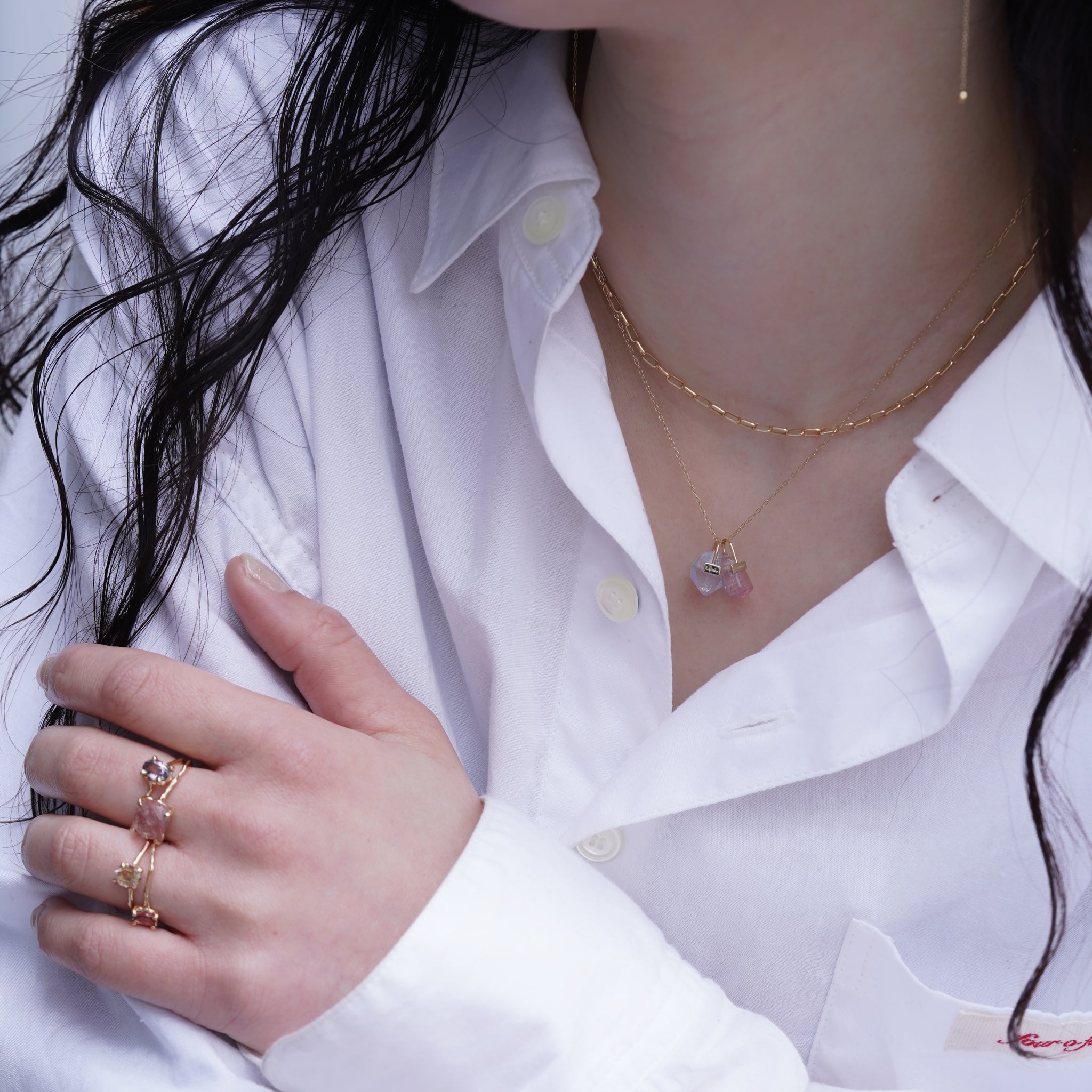 Bag Top №2533/ Tourmaline