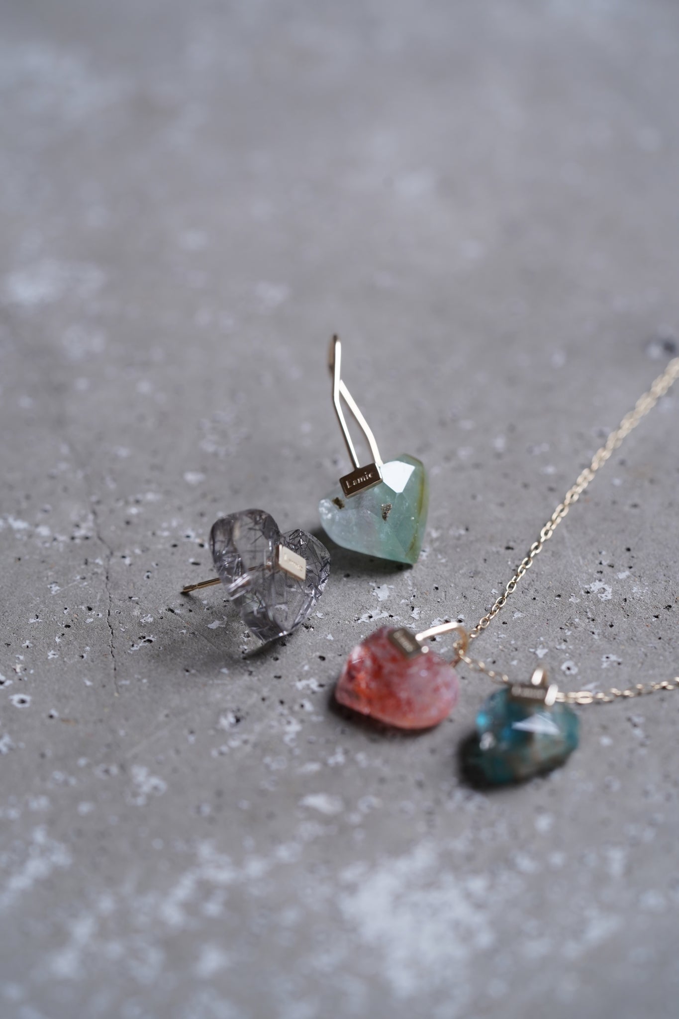 Bag ピアス  №2193/ Tourmaline