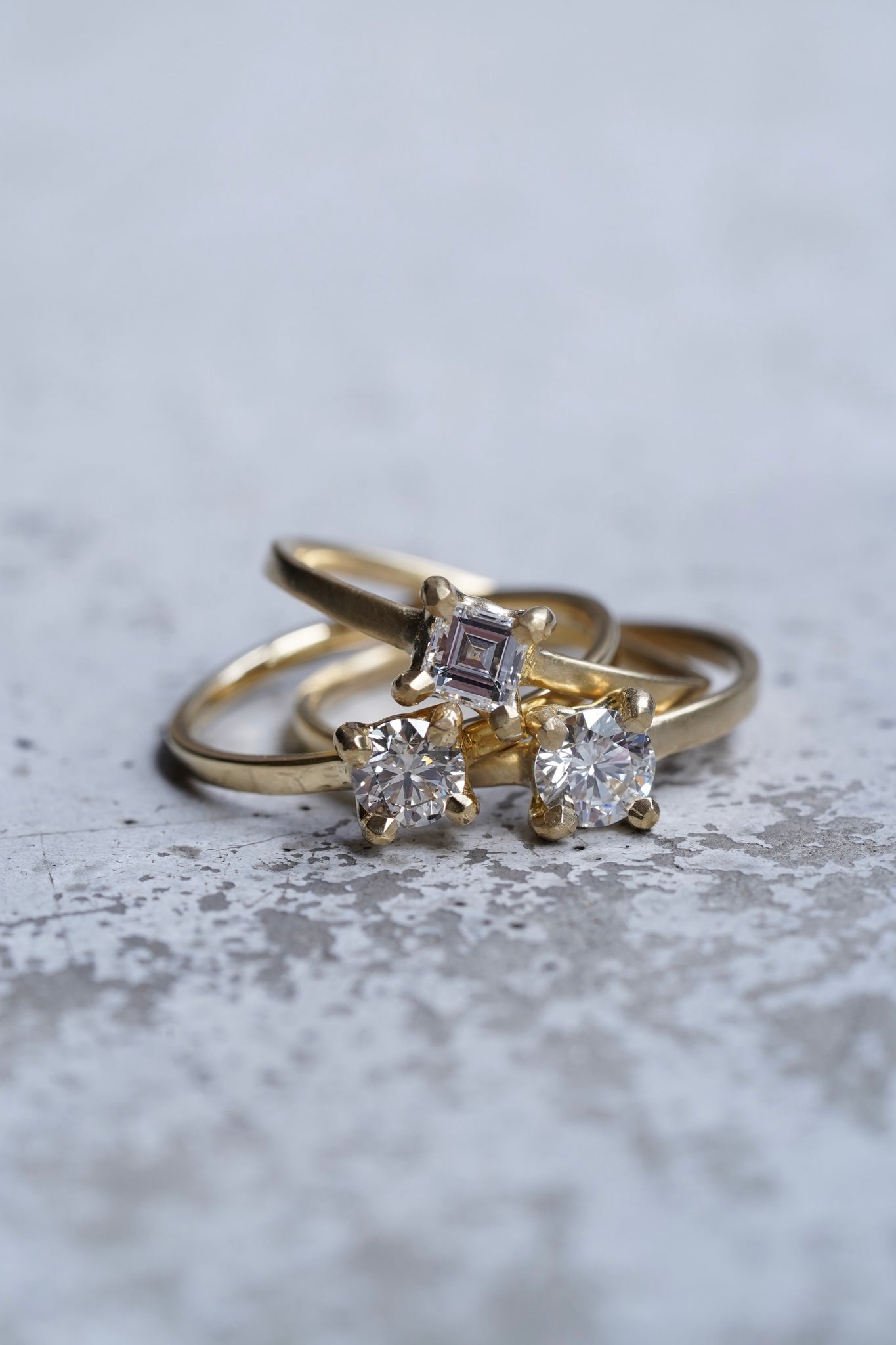 K18 Diamond Ring No.1509