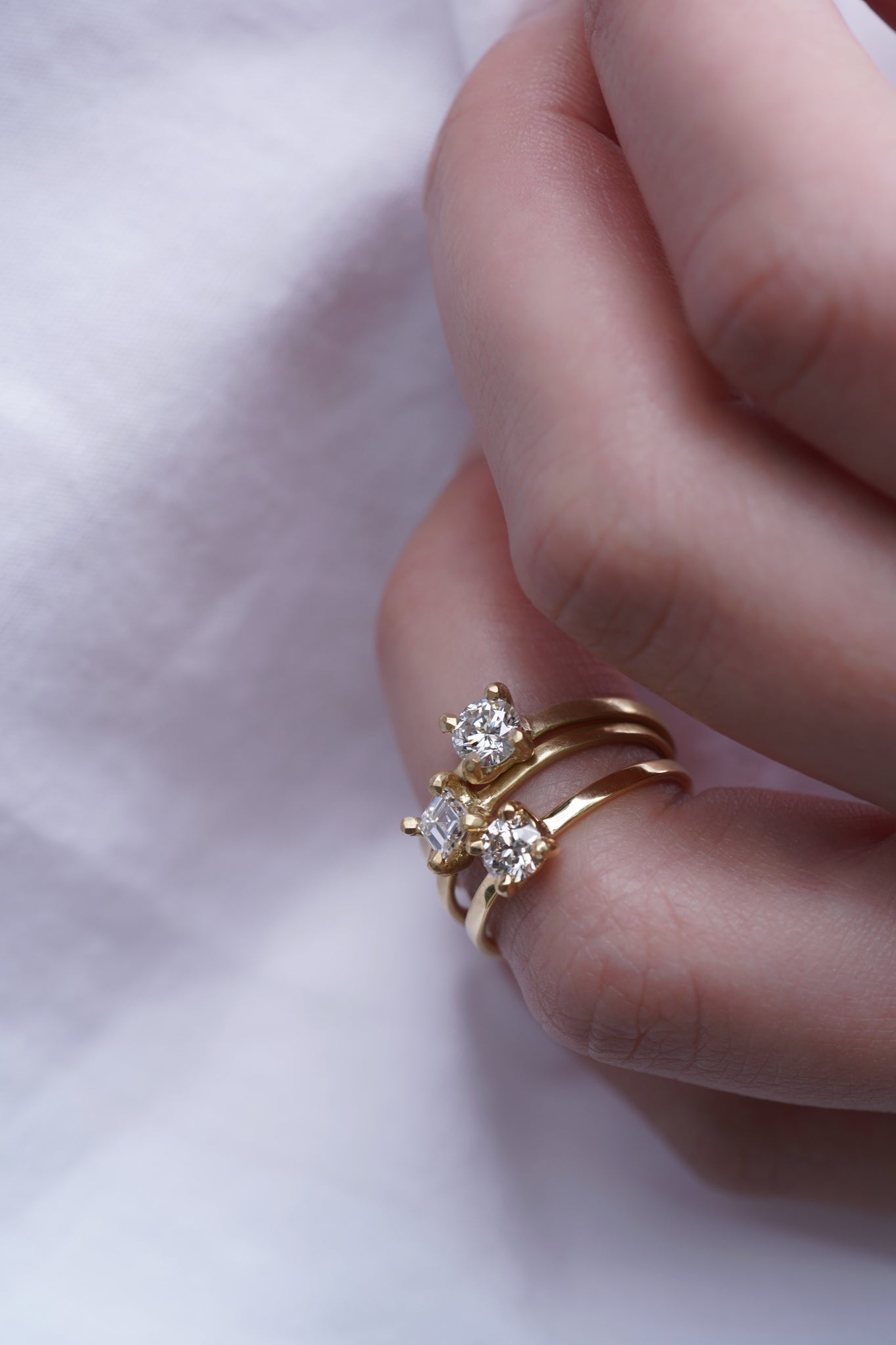 K18 Diamond Ring No.1509