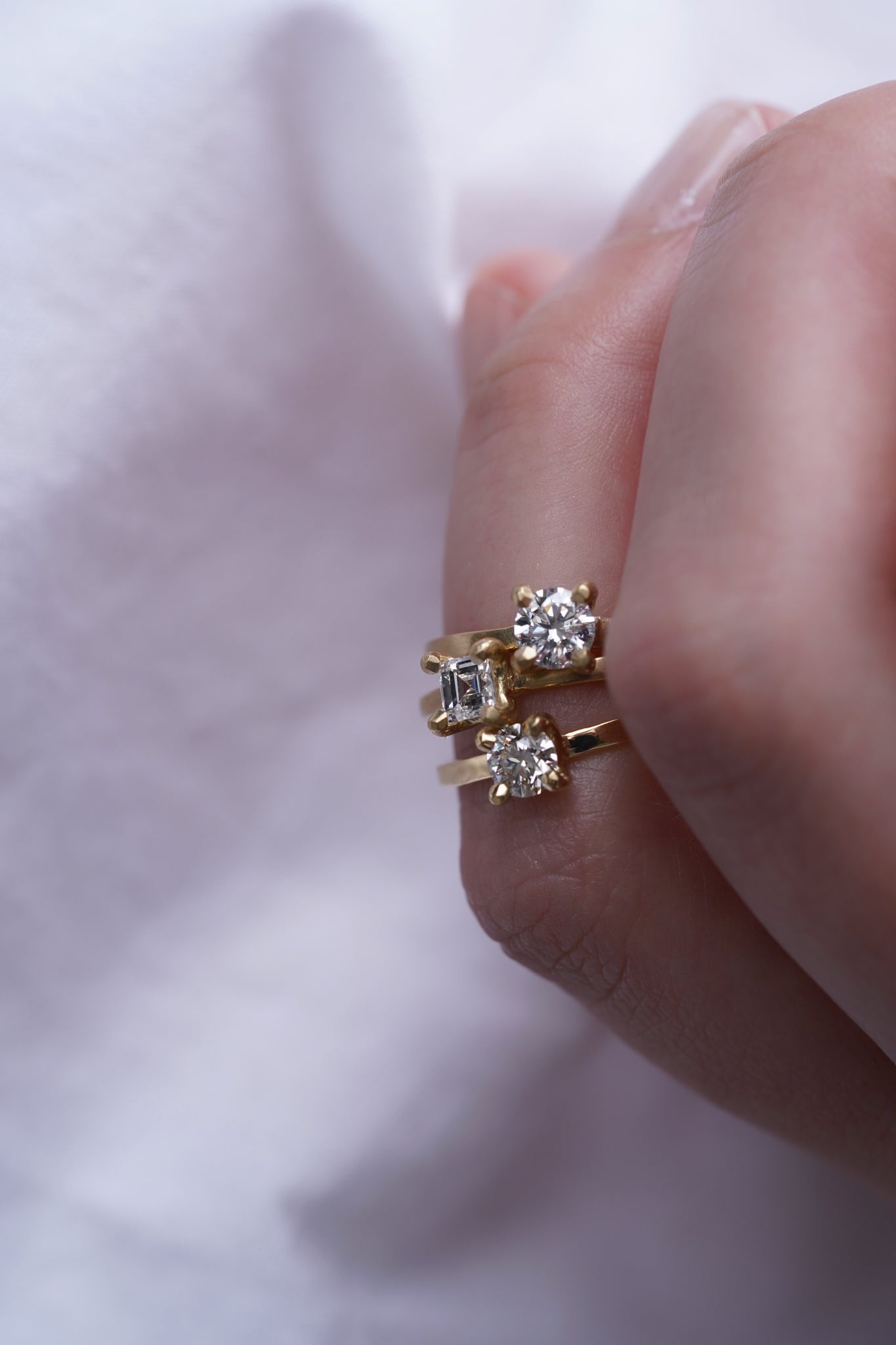 K18 Diamond Ring No.1509