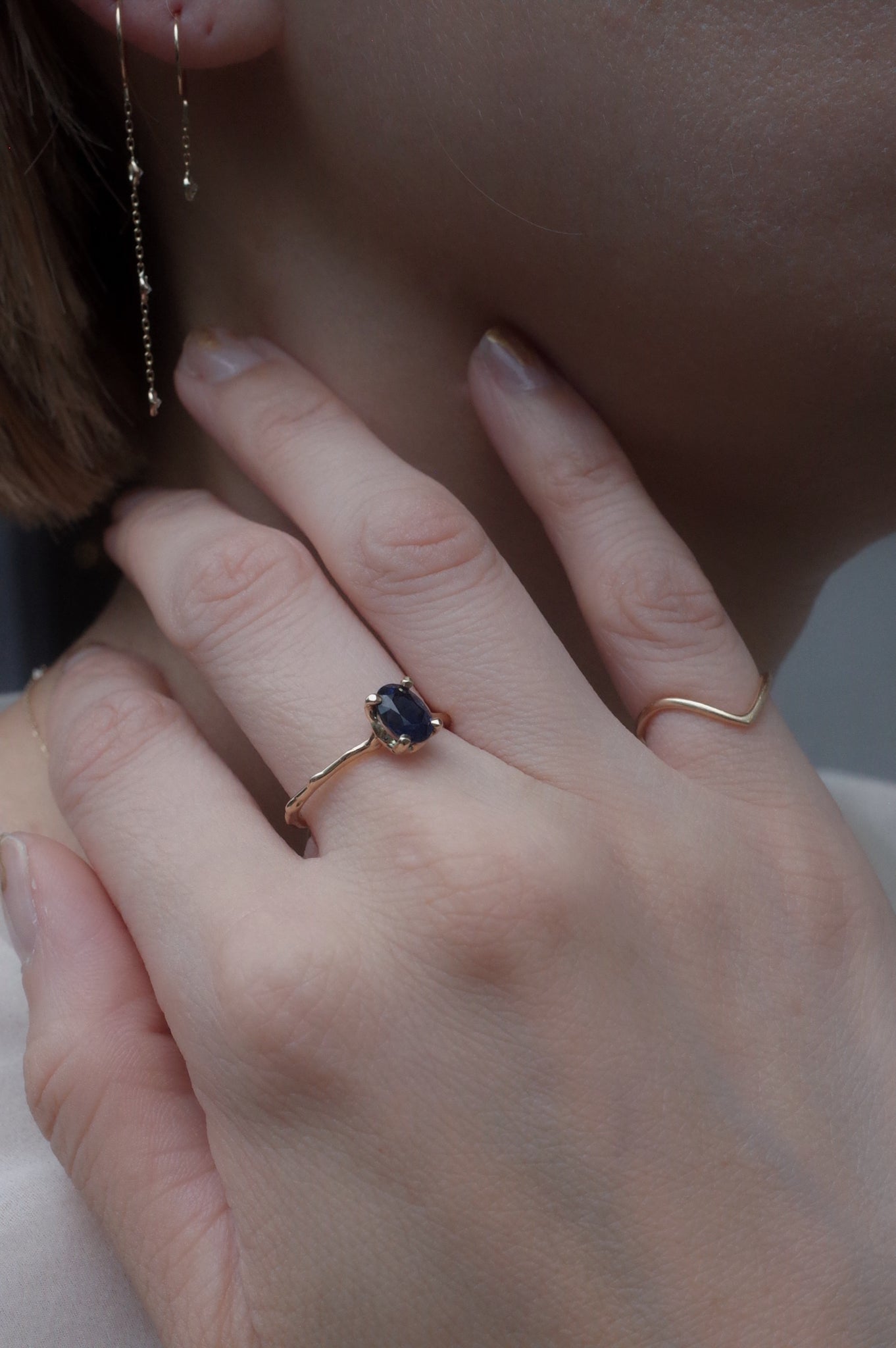 Charm Ring No.1277/ Sapphire