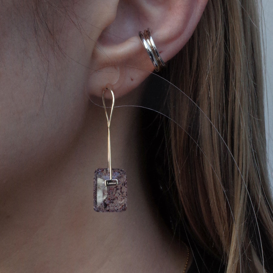 Bag ピアス  №2143/ Super Seven