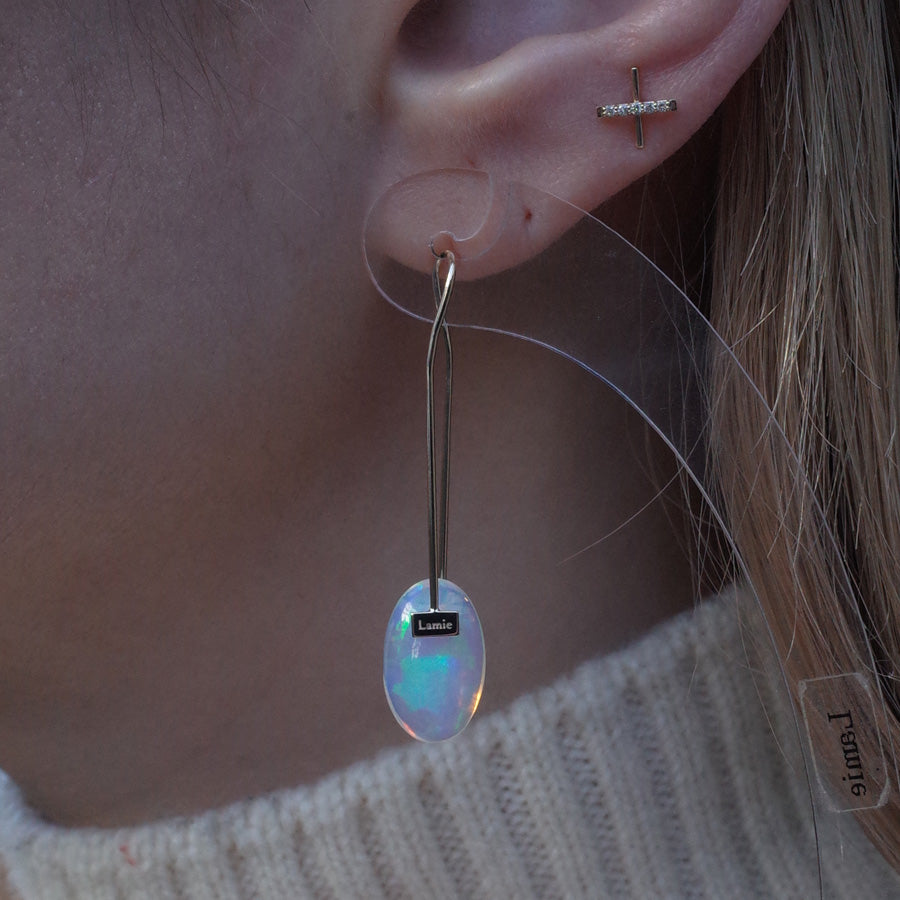 Bag ピアス  №2152/ Opal