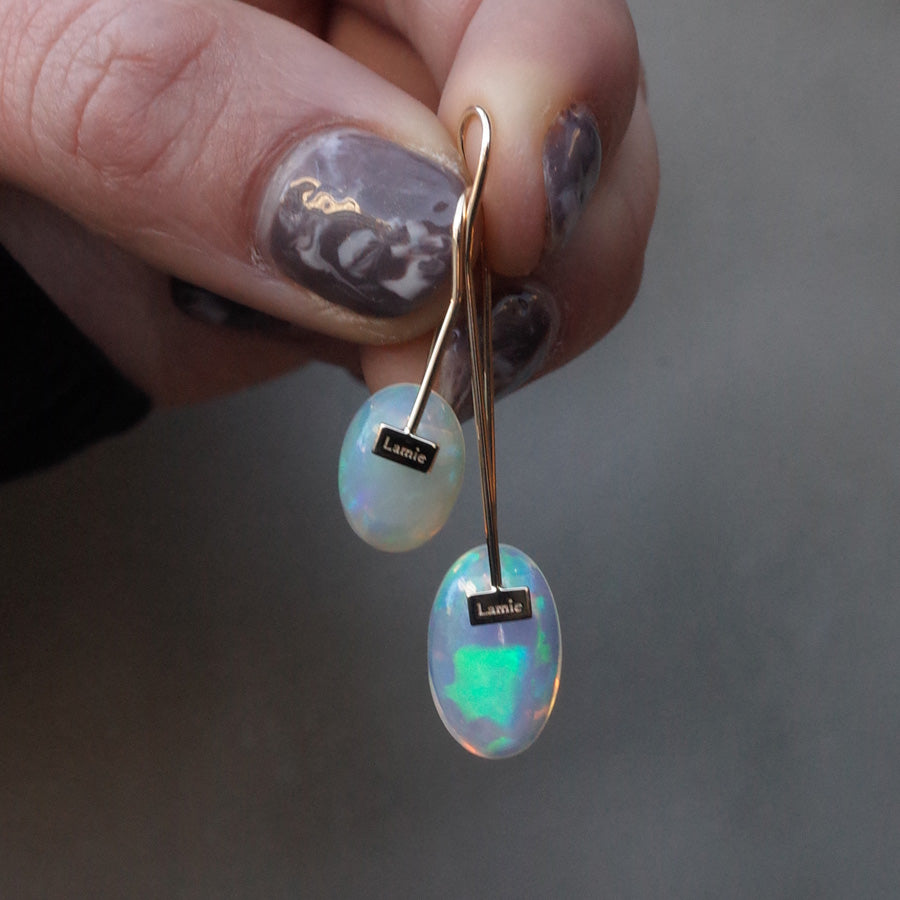 Bag ピアス  №2152/ Opal