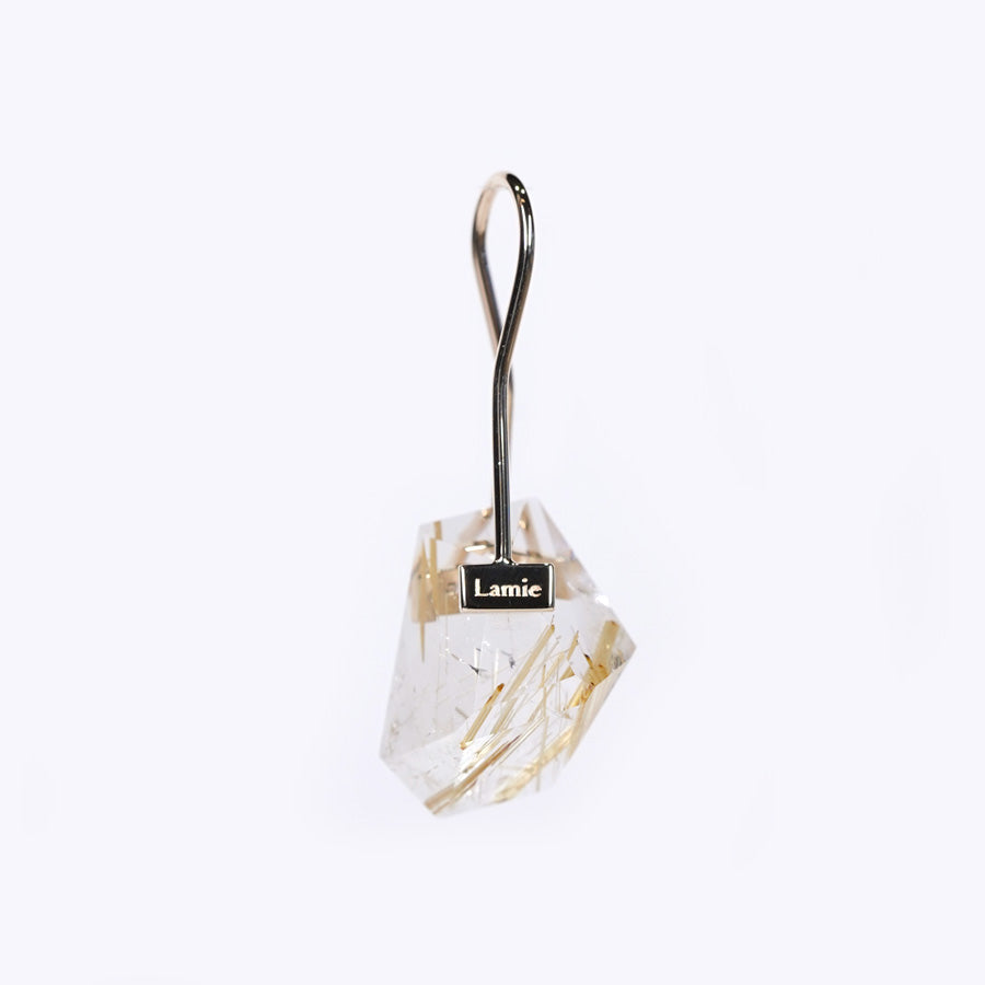 Bag Earrings No. 2033/ Tourmaline