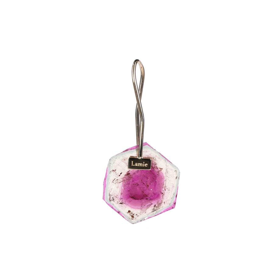 Bag Earrings No. 2033/ Tourmaline