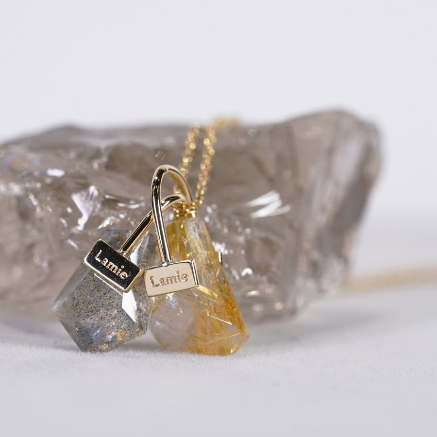 Bag Top  №2540/ Rutilelated Quartz