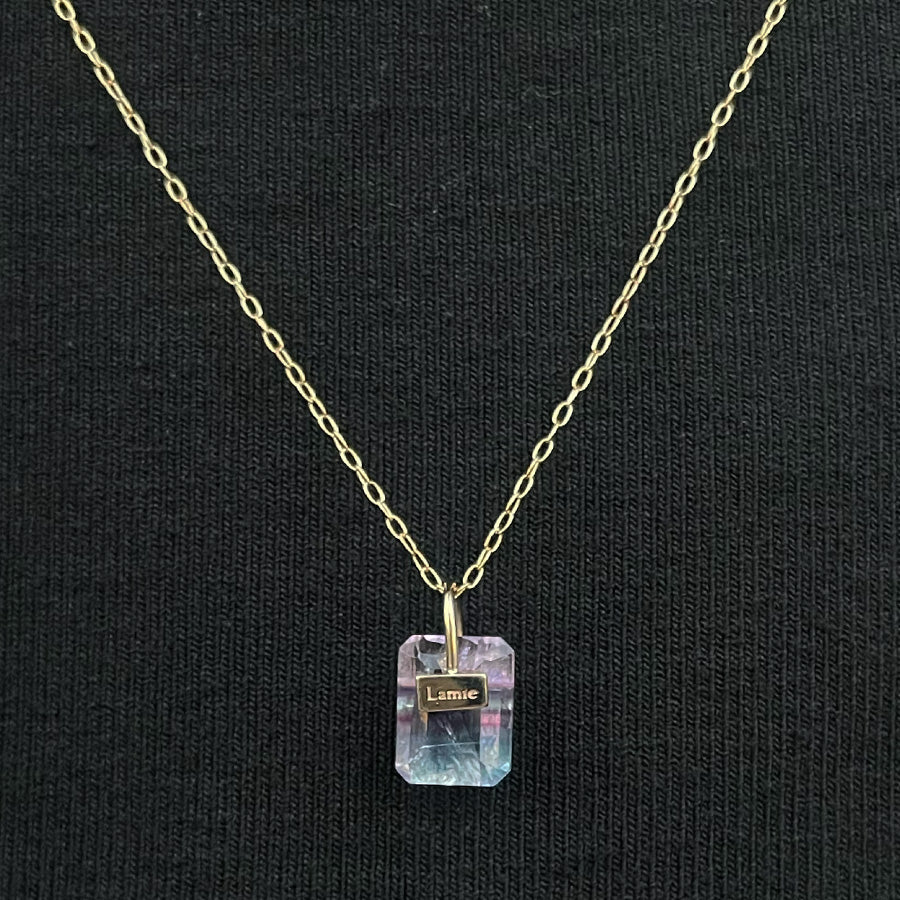 Bag Top  №3018/ Fluorite(レインボー)