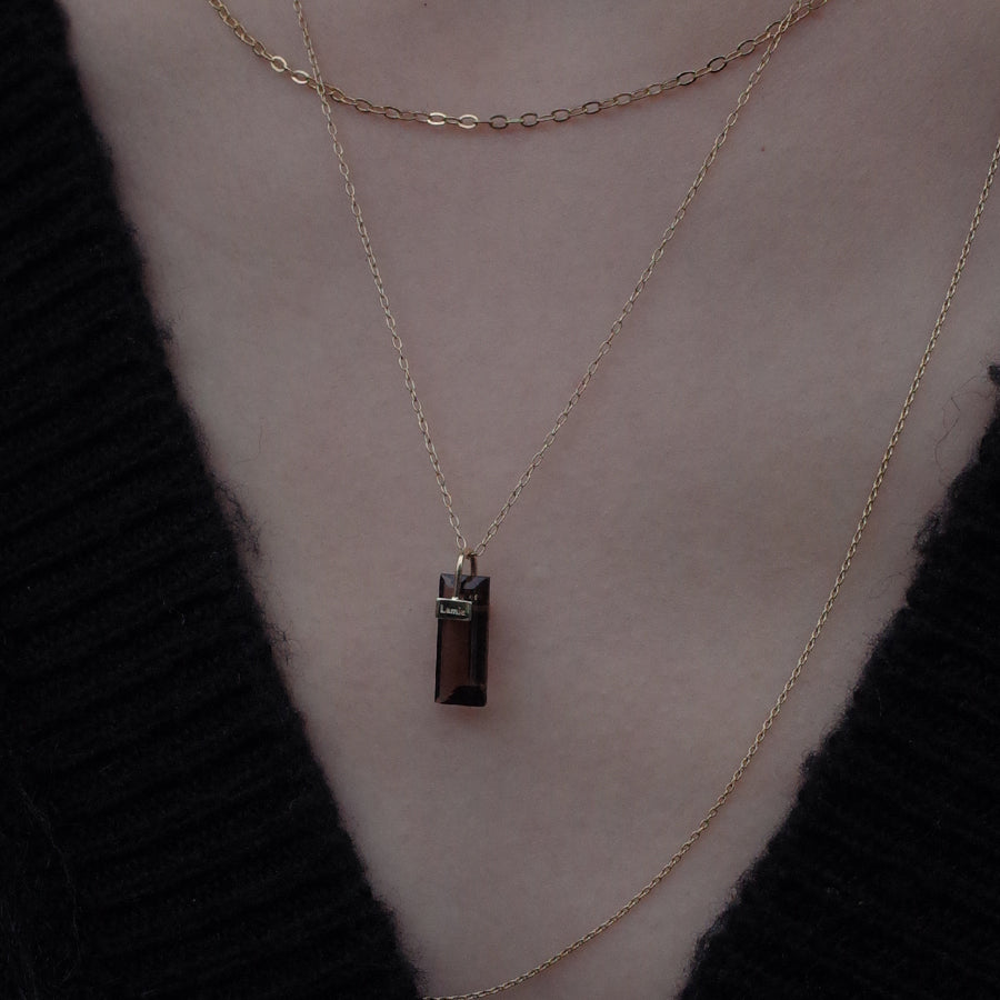 Bag Top  №3093/ Smoky Quartz