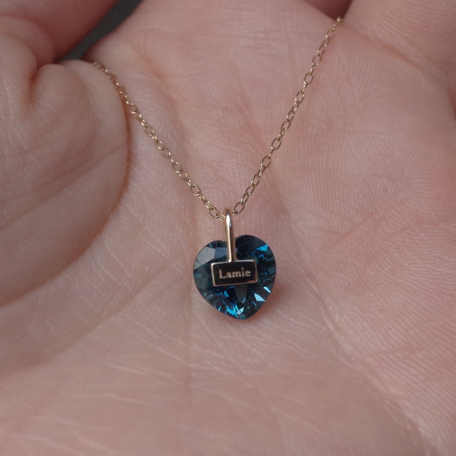 Bag Top  №3095/ London Blue Topaz