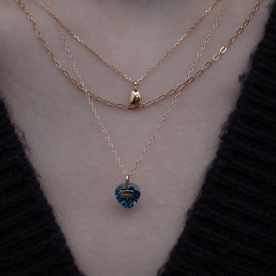 Bag Top  №3095/ London Blue Topaz